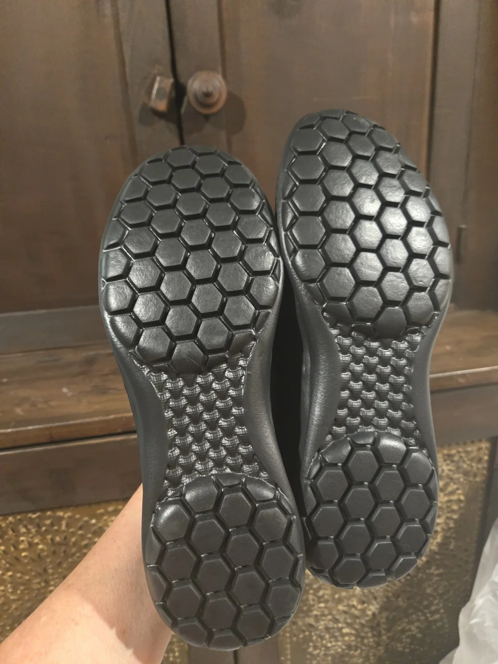 Bernie Mev Victoria Black Slip-On Comfort Shoes